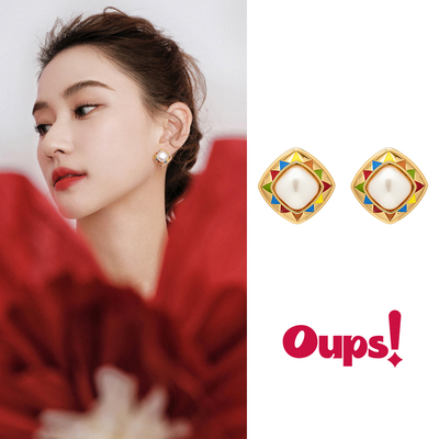 oups经典之焕耳环小众高级感