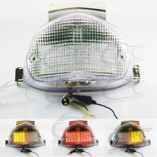 适用于Suzuki GSXR600 GSXR750 00-03改装LED后尾灯刹车灯