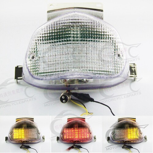 适用于Suzuki GSXR600 GSXR750 00-03改装LED后尾灯刹车灯