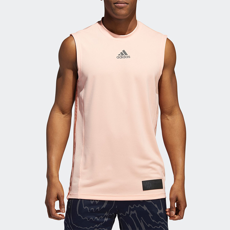 Adidas/阿迪达斯男士篮球运动宽松舒适训练透气休闲T恤背心ED5031