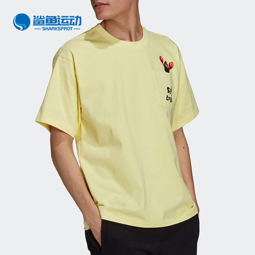 阿迪达斯男子运动T恤HA4689