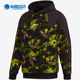 阿迪达斯正品 HOOD男装 三叶草BG Adidas PRINT 运动套头衫 GE0827