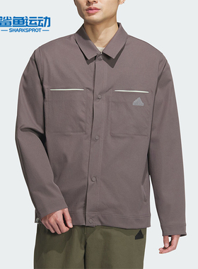Adidas/阿迪达斯正品BC WV JACKET男士休闲翻领外套JE8593