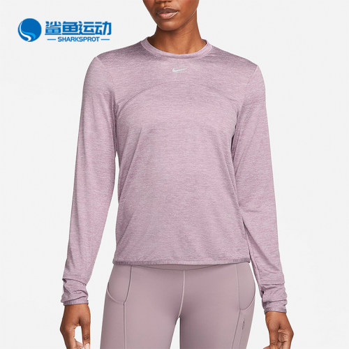 Nike/耐克正品春季女士圆领宽松透气运动休闲长袖T恤FB4298-536