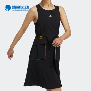 UTL DRESS 阿迪达斯正品 女子户外运动连衣裙 H13813 Adidas