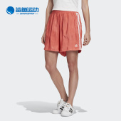 SHORT女子休闲运动短裤 Adidas SATIN 三叶草 FM2631 阿迪达斯正品