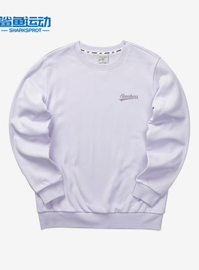 Skechers/斯凯奇正品新款男女同款时尚运动圆领休闲卫衣 L323U073