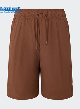 Adidas/阿迪达斯正品运动男士梭织系带透气休闲短裤JC8215