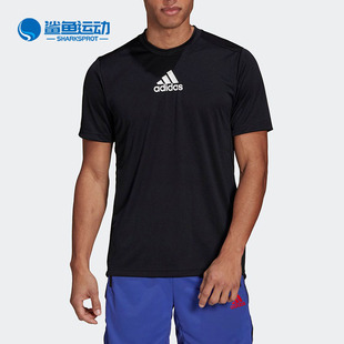 男子健身训练运动短袖 Adidas 阿迪达斯正品 新款 GM2126 T恤