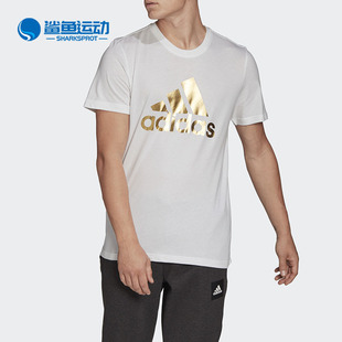 夏季 男子套头休闲运动短袖 阿迪达斯正品 Adidas T恤FN1736