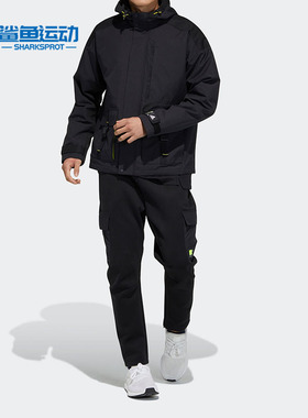Adidas/阿迪达斯正品新款男子休闲工装连帽夹克外套 GP0988