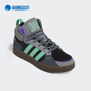NEO男子高帮运动休闲鞋 新款 GZ2584 阿迪达斯正品 Adidas