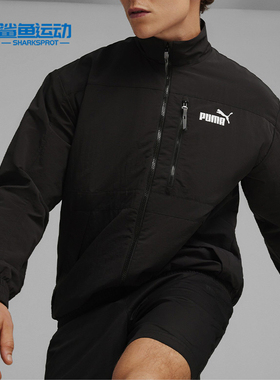 Puma/彪马正品春季新款男士宽松休闲梭织立领外套627117-01