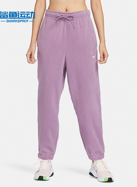 Nike/耐克正品冬季新款女士针织加绒休闲运动长裤FB5579-536