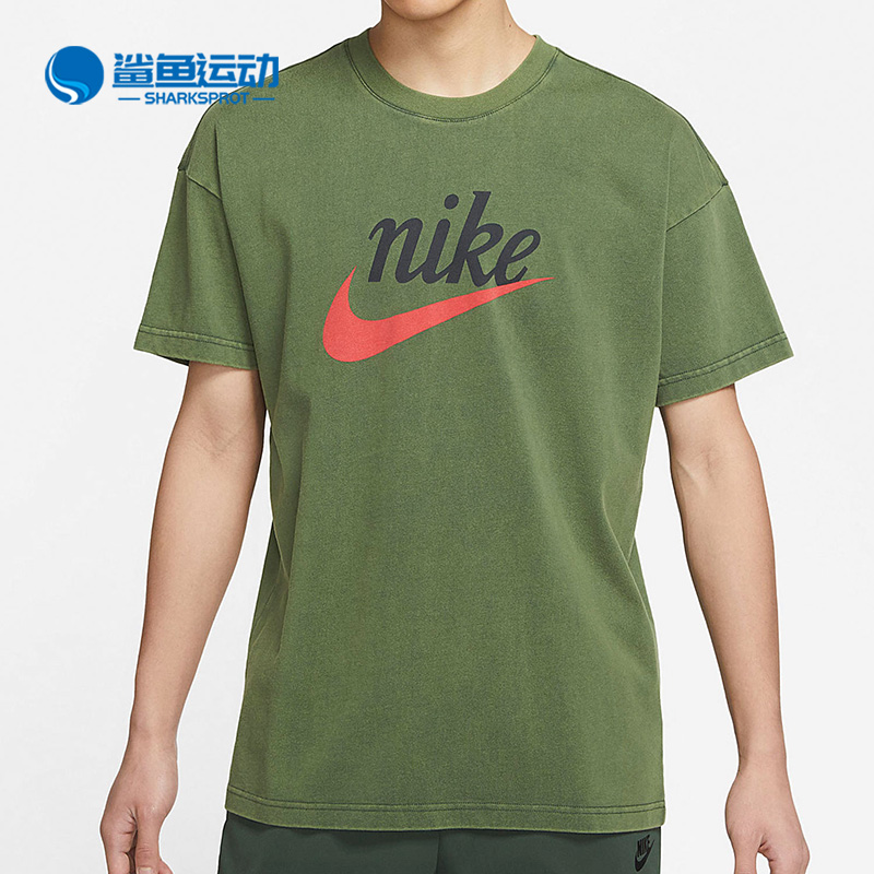 耐克男子短袖圆领休闲运动t恤