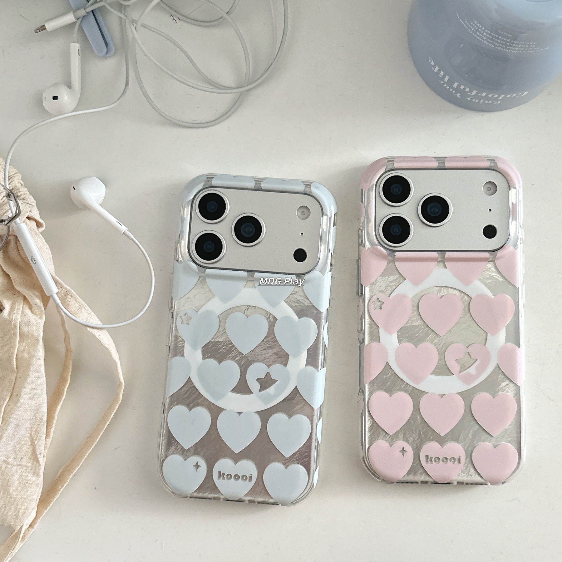 卡通凯迪猫磁吸双层手机壳