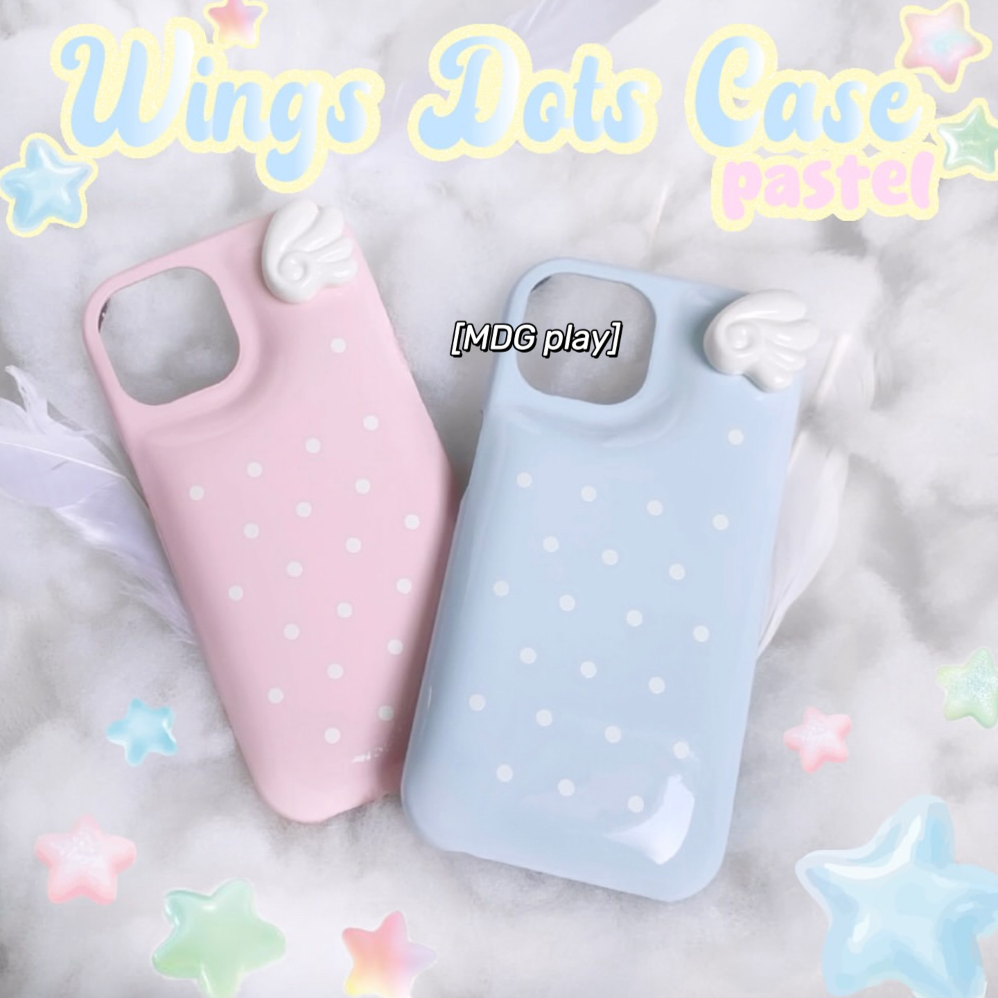 ins风立体天使翅膀肥皂壳苹果套