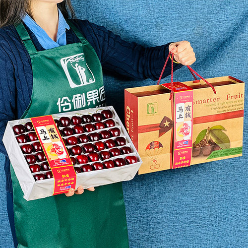 万人复购黑珍珠5J大果车厘子礼盒