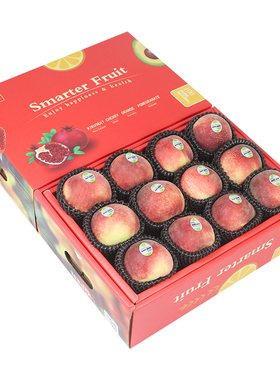 顺丰包邮4斤/7斤礼盒装澳洲进口水蜜桃新鲜水果毛桃子高端送礼