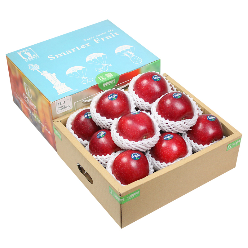 礼盒装新西兰丹烁苹果dazzle高端