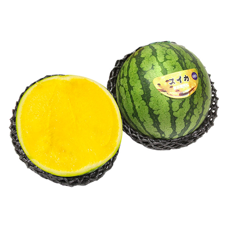 顺丰包邮冰淇淋西瓜2个约9斤黄肉黄色金色小西瓜新鲜水果应季高端,水产肉类/新鲜蔬果/熟食,西瓜,淘宝优惠券,粉丝福利购,淘宝优惠卷