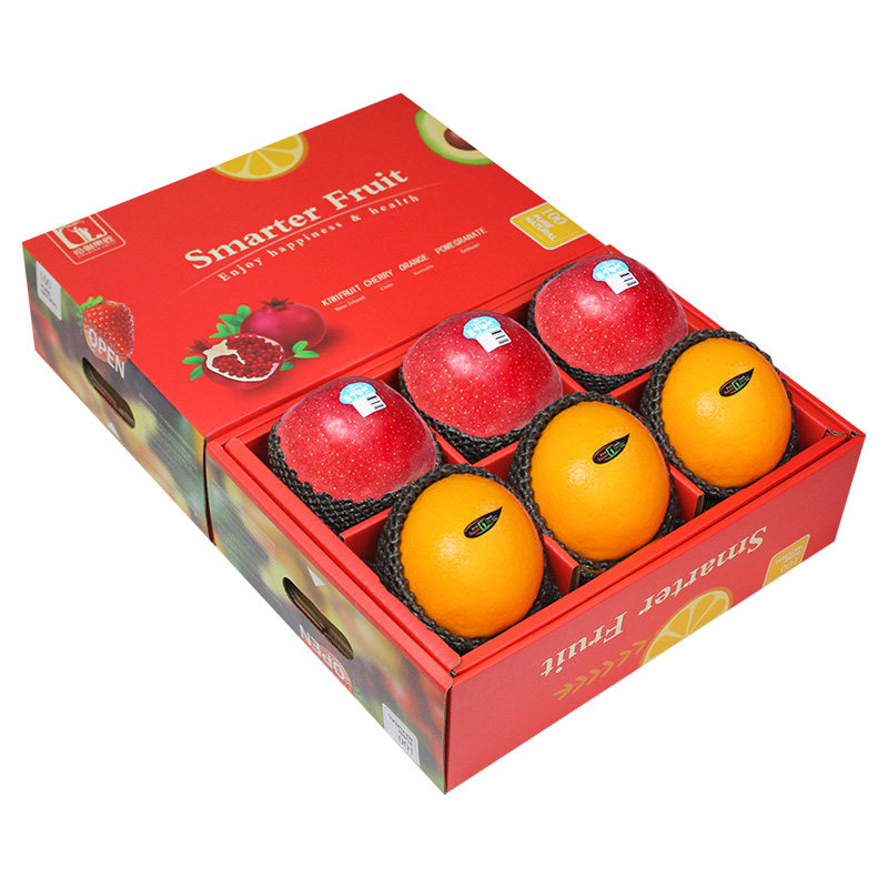 顺丰包邮6个组合赣南纽荷尔甜橙+红玫瑰苹果礼盒装新鲜水果送礼,水产肉类/新鲜蔬果/熟食,其它,淘宝优惠券,粉丝福利购,淘宝优惠卷