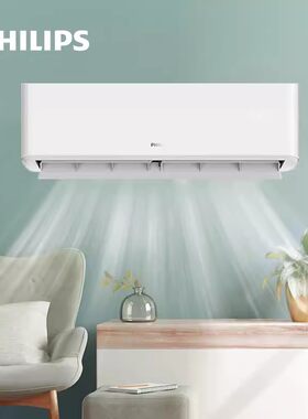 Philips/飞利浦空调大1匹P变频新一级冷暖两用挂机卧室舒适风Ab1