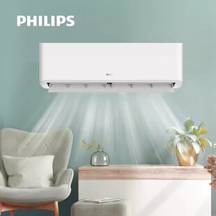 Philips 飞利浦空调大1匹P变频新一级冷暖两用挂机卧室舒适风Ab1