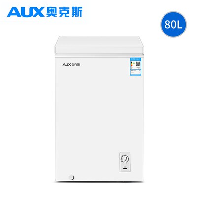 奥克斯小冰柜家用全冷冻小型商用大容量速冻冷藏两用柜卧式迷你箱