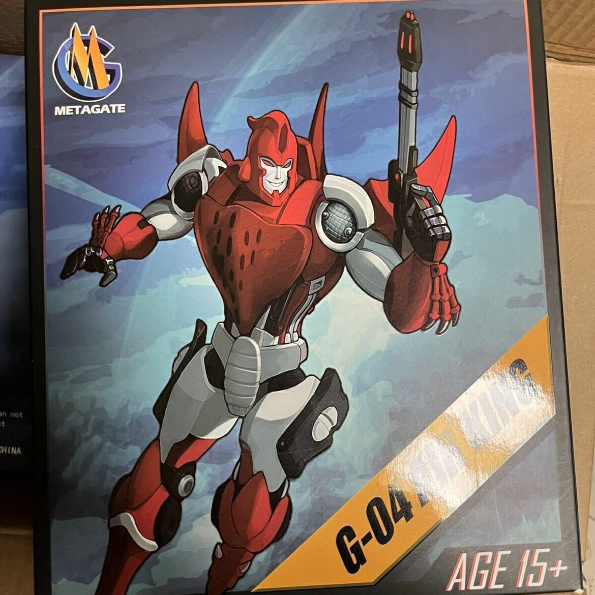 蛇鸟勇士 metagate-g04 mg-04 bw超能勇士 airking 变形玩具