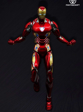 MK50钢铁侠 CS FANTASCRAFT FC 合金  1/12 超可动带灯 正版