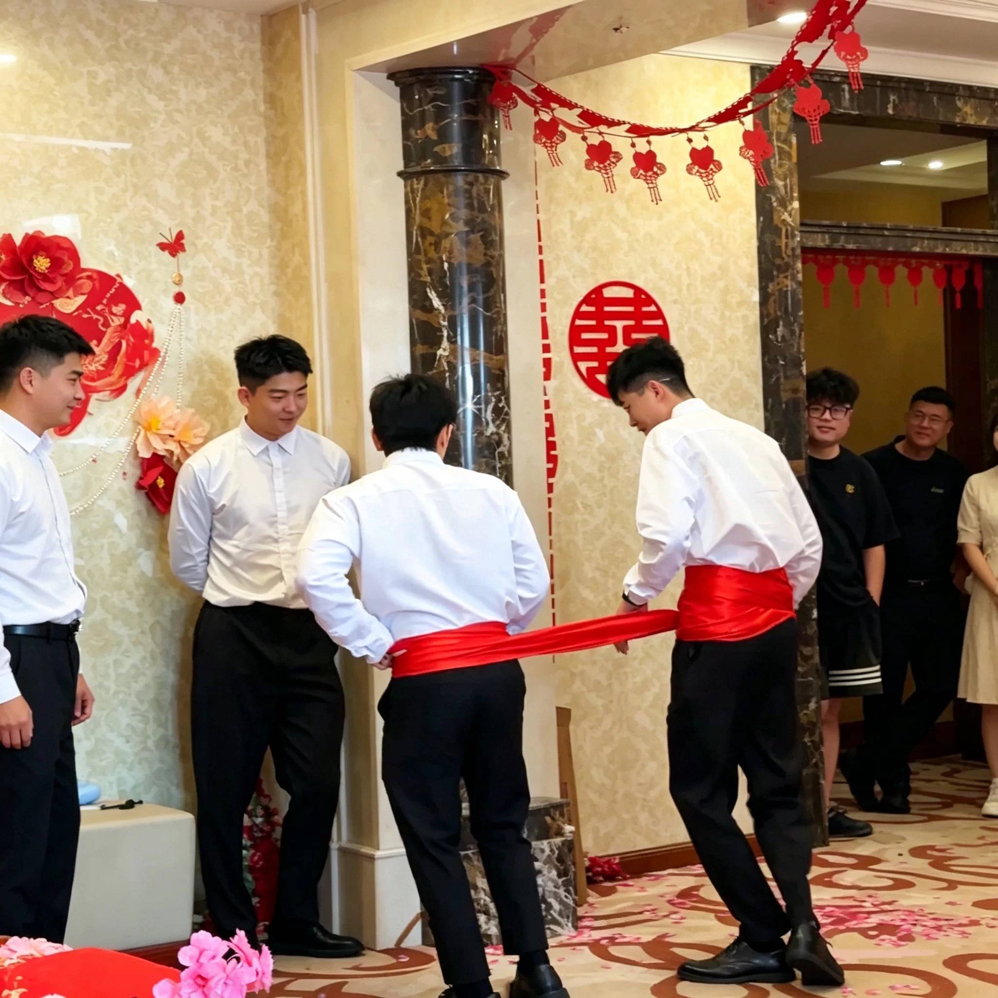 接亲游戏结婚道具全套文明整蛊新郎结婚堵门婚礼互动搞笑创意娱乐