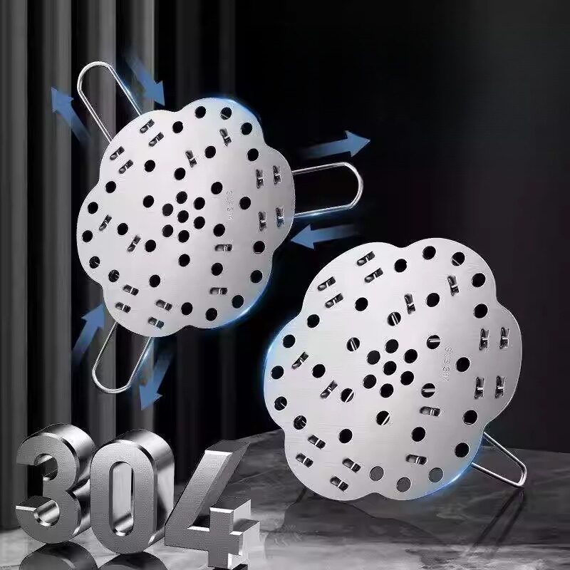 304不锈钢蒸架可折叠可伸缩多功能家用厨房实用小工具锅架蒸蔬菜