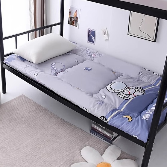 学生铺床褥子榻榻米床垫宿舍单人双人加厚0.9米1.2可折叠软垫床褥