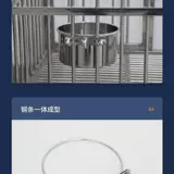 Чаша для домашних животных нержавеющая сталь для собачьей чаши для пищи, кормочная фиксированная висящая чаша Полная комплект питьевой вода миска для собак кот кошка чаша