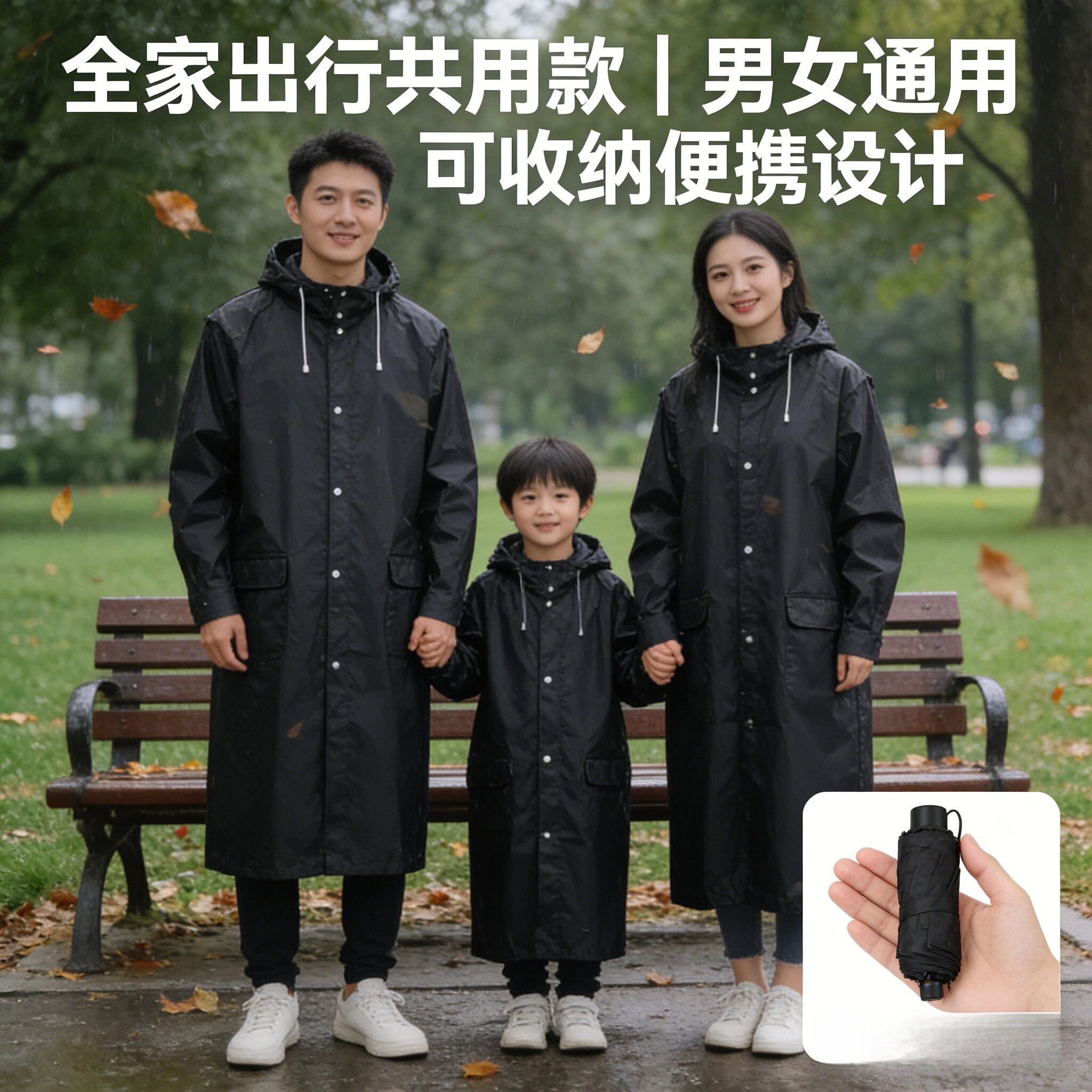 电动车用雨衣单人全身成人外穿男黑色长版全身防暴雨户外钓鱼专用