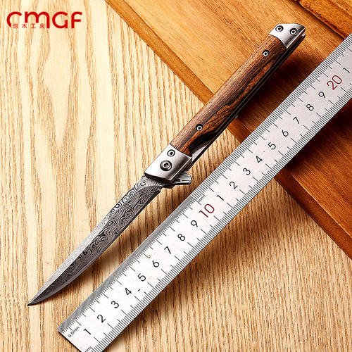 M390户外折叠刀机械生存小刀锋利高硬度便携随身露营防身水果刀子