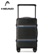 HEAD海德碳纤维行李箱20寸登机商务高级旅行箱24密码 宽拉杆箱托运