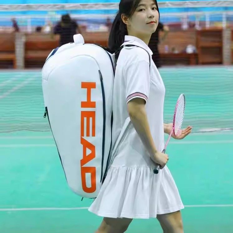 HEAD海德运动健身背包手提双肩独立鞋仓网球包帕德尔球羽毛球拍包