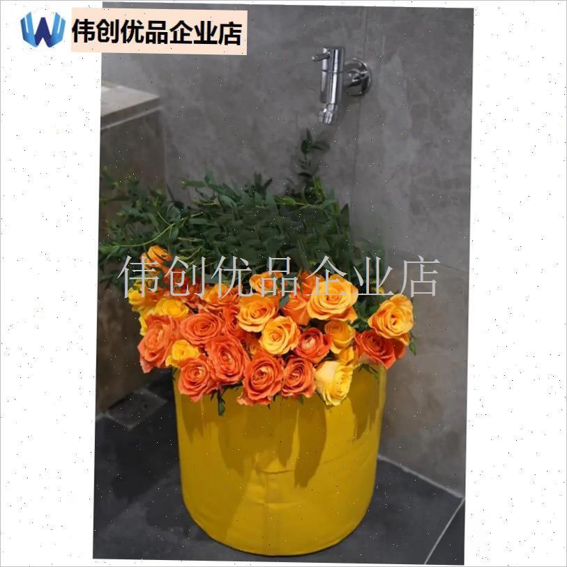 醒花桶家用折叠可折叠水桶v户外露营洗车式泡脚桶储水桶钓鱼桶,