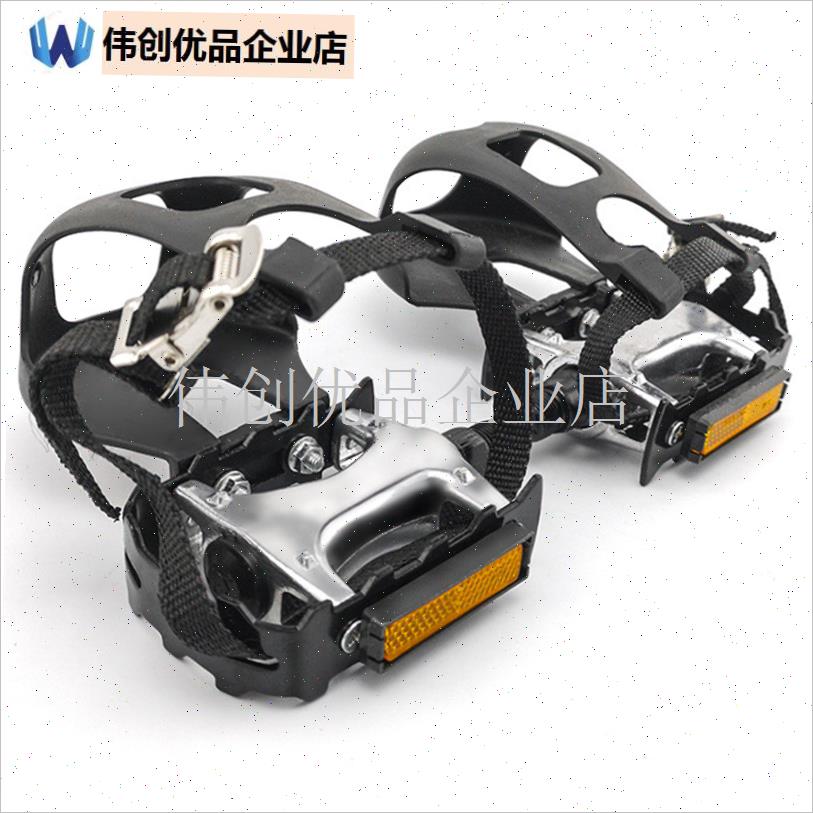厂销动感单车配件脚o踏板脚蹬健身车山地通用防滑健身房运动自行,