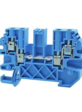 热销魏德米勒接线端子蓝色双层1421230000双进双出SAKDU 4/ZZ/ZA