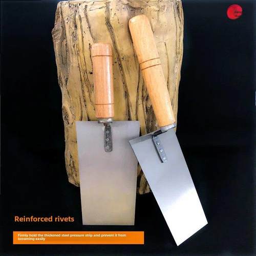 热销带齿抹泥刀灰匙泥瓦匠平灰器瓦工瓷砖锯齿抹子泥工工具灰刀抹