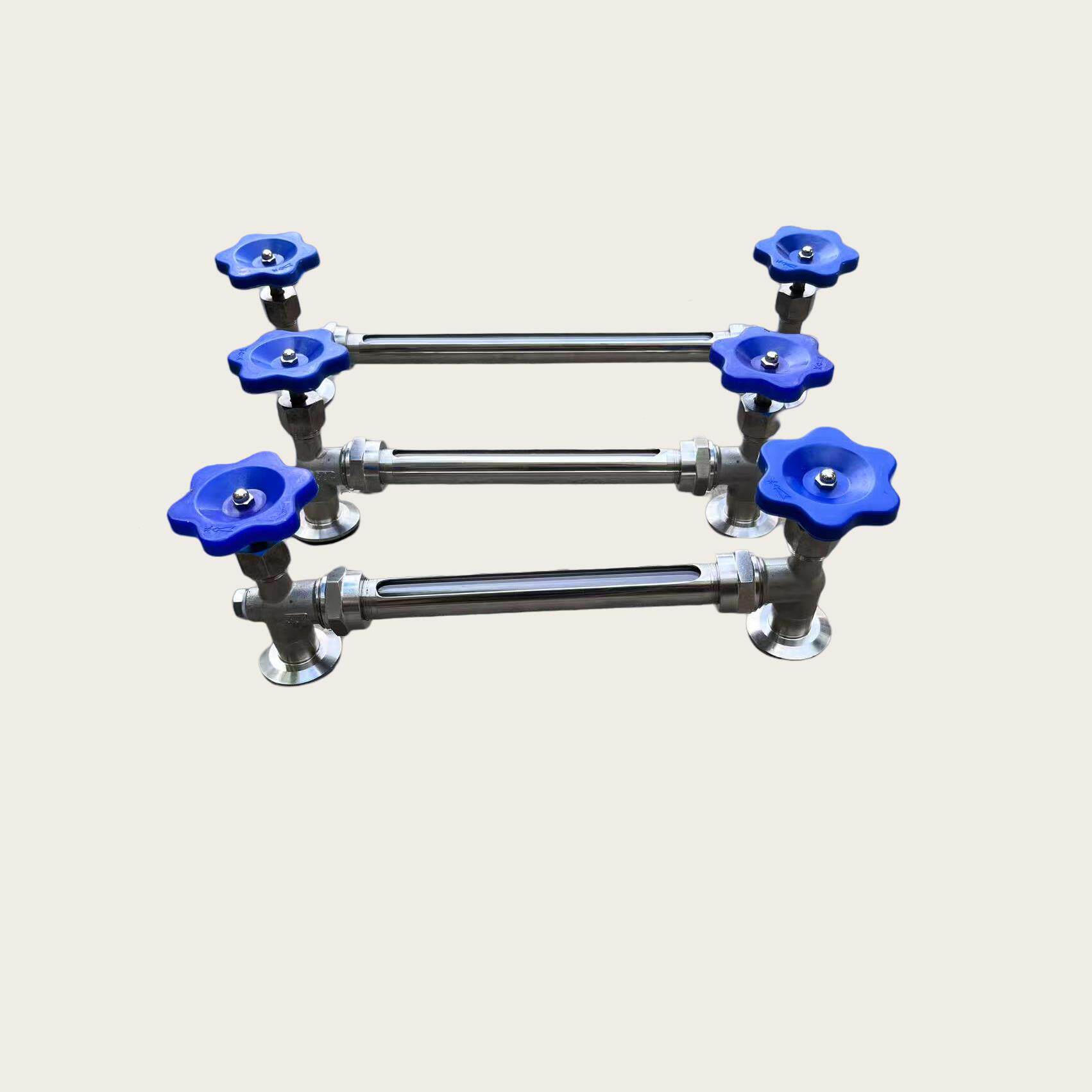 热销304不锈钢玻璃管液位计/快装法兰液位计/油位计/液位计食品卫