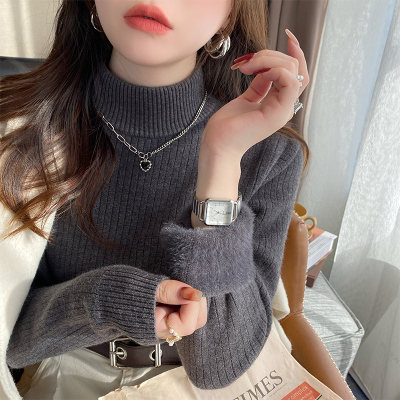 半高领毛衣女款2025新款