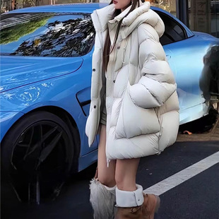 羽绒服女款冬季外套短款羽绒款爆款2025新款小个子韩版高充绒量