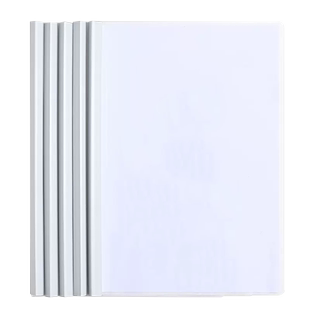 彩色抽杆夹a4拉杆夹加厚透明竖版文件夹小学生专用资料试卷文件收纳夹办公活页夹三角装订夹装水滴杆夹条