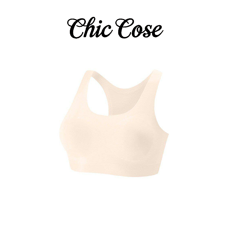 Chic Cose女童文胸款内衣运动学生初中高中生背心发育期运动内衣