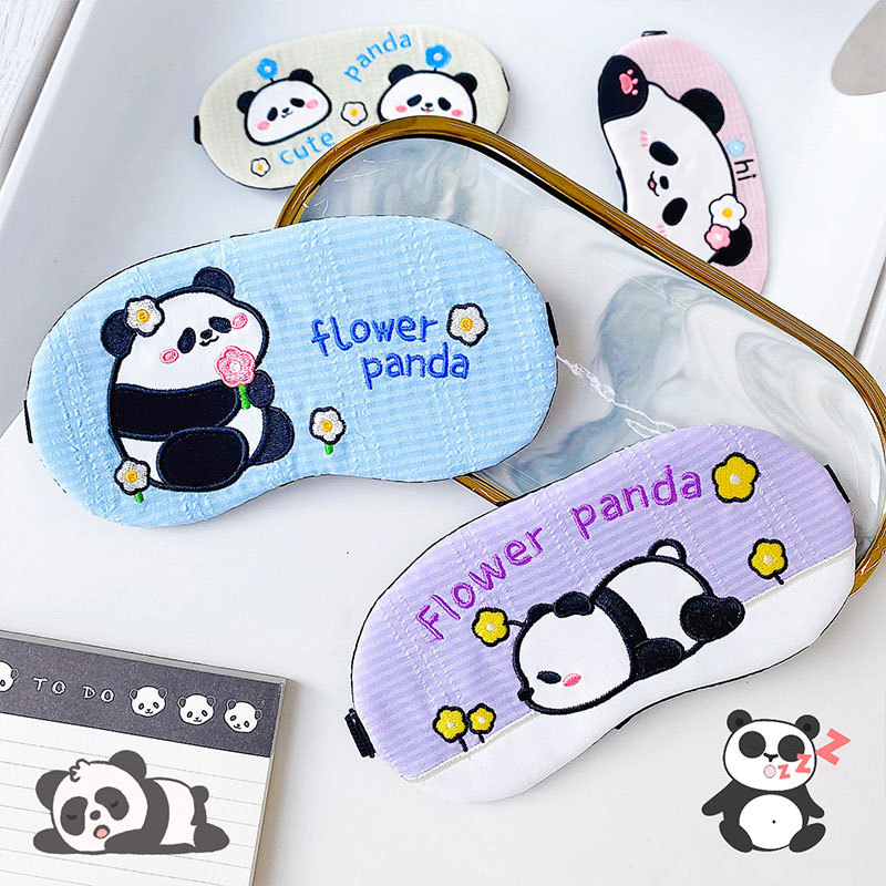 卡通眼疲劳学生午休护眼罩睡眠遮光眼罩可爱儿童男女冰袋冰敷缓解
