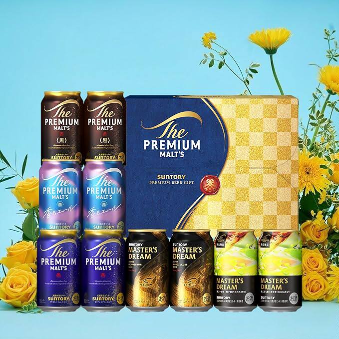 日本进口适用三得利啤酒大师之梦夏季限定啤酒节礼盒装